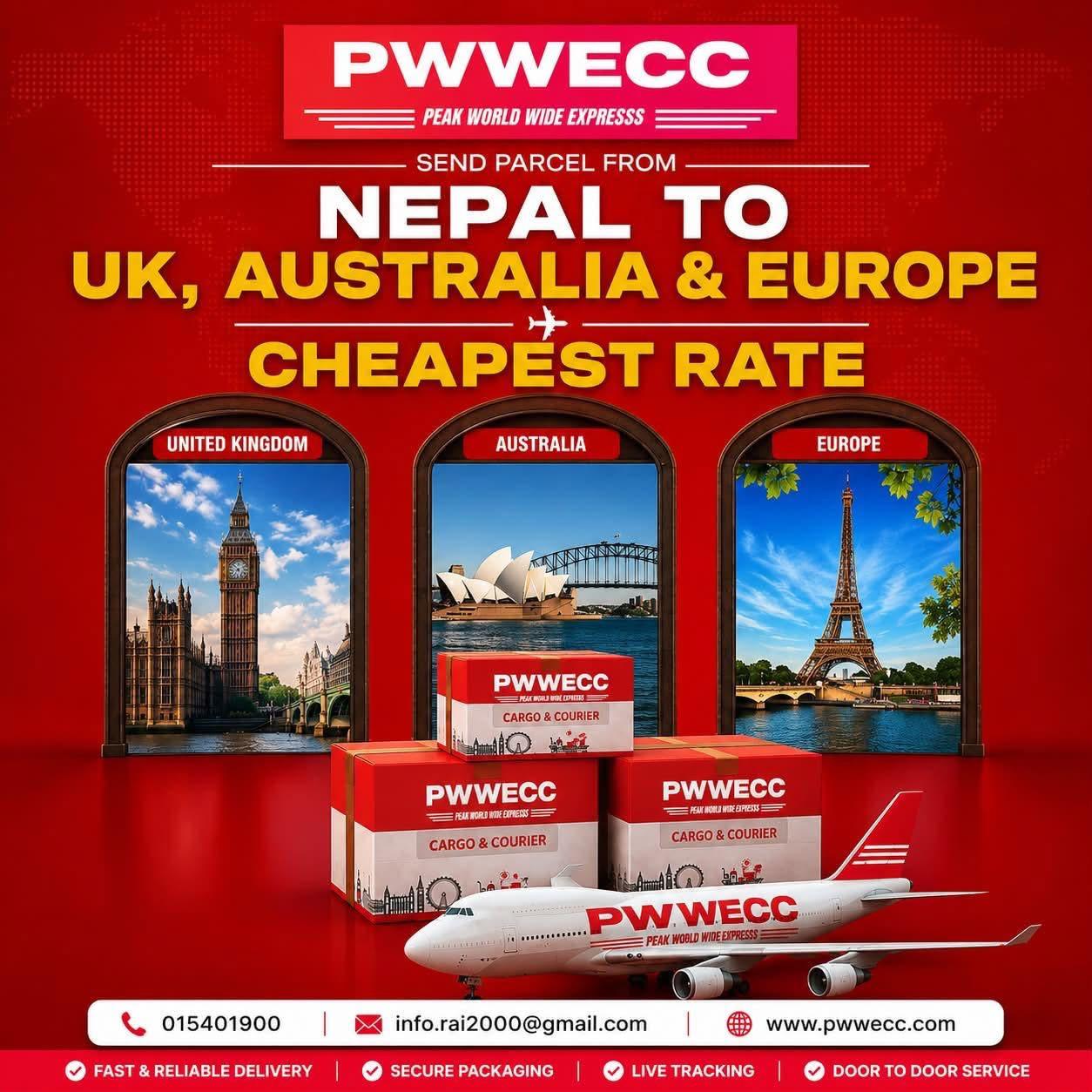 PWWECC EXPANDS GLOBAL LOGISTICS SERVICES CONNECTING NEPAL TO THE UK, EUROPE, AUSTRALIA AND HONG KONG